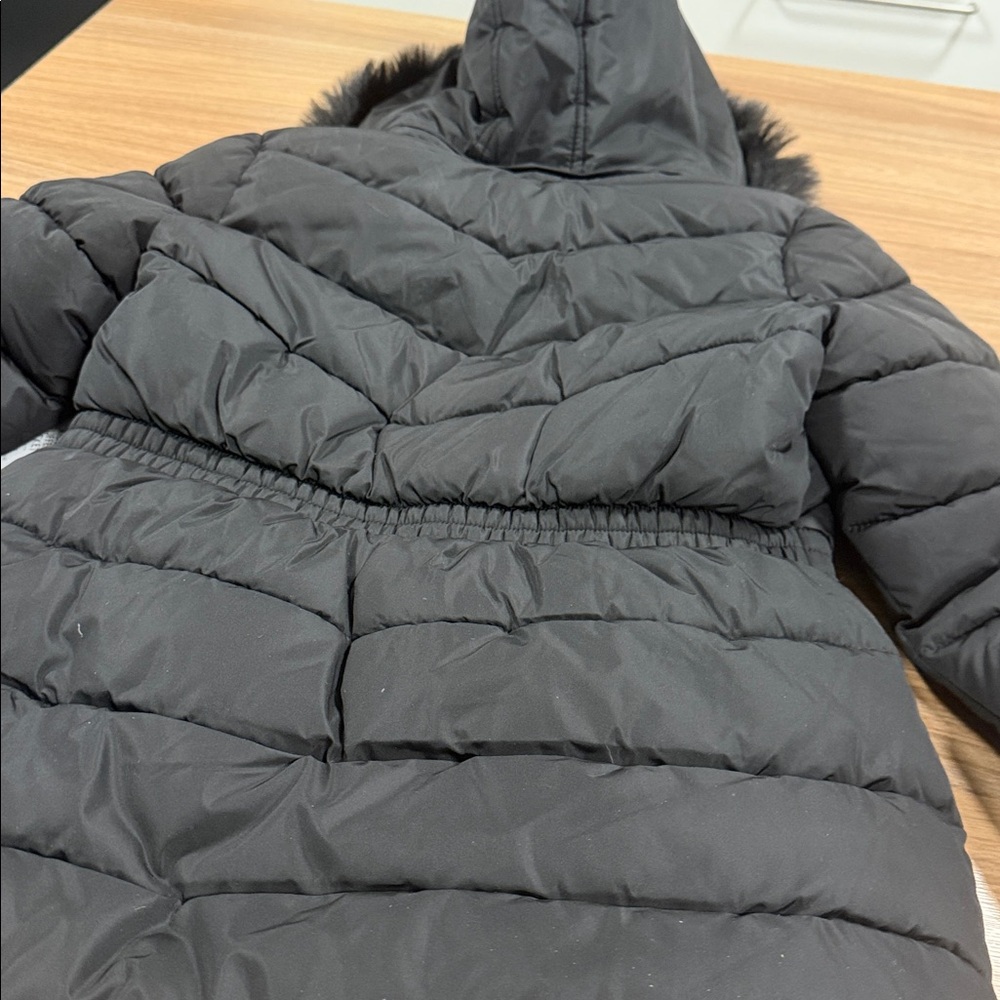 Members Mark black girls puffer jacket - Picture 7 of 8
